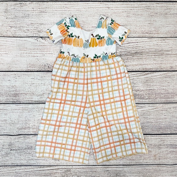 Remy & Rory Other - Remy & Rory Pumpkin Jumpsuit